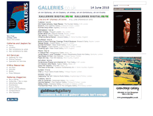 Tablet Screenshot of galleries.co.uk